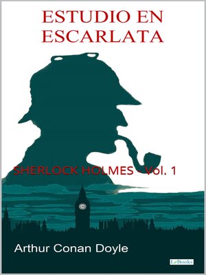 cover image of ESTUDIO EN ESCARLATA--Conan Doyle